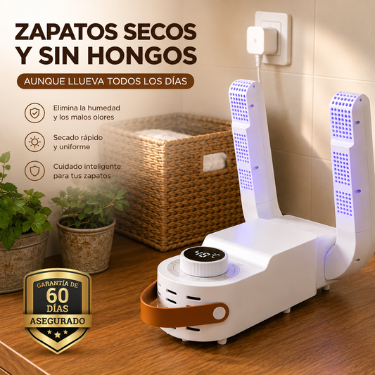Secador anti bacterias para Zapatos 360°